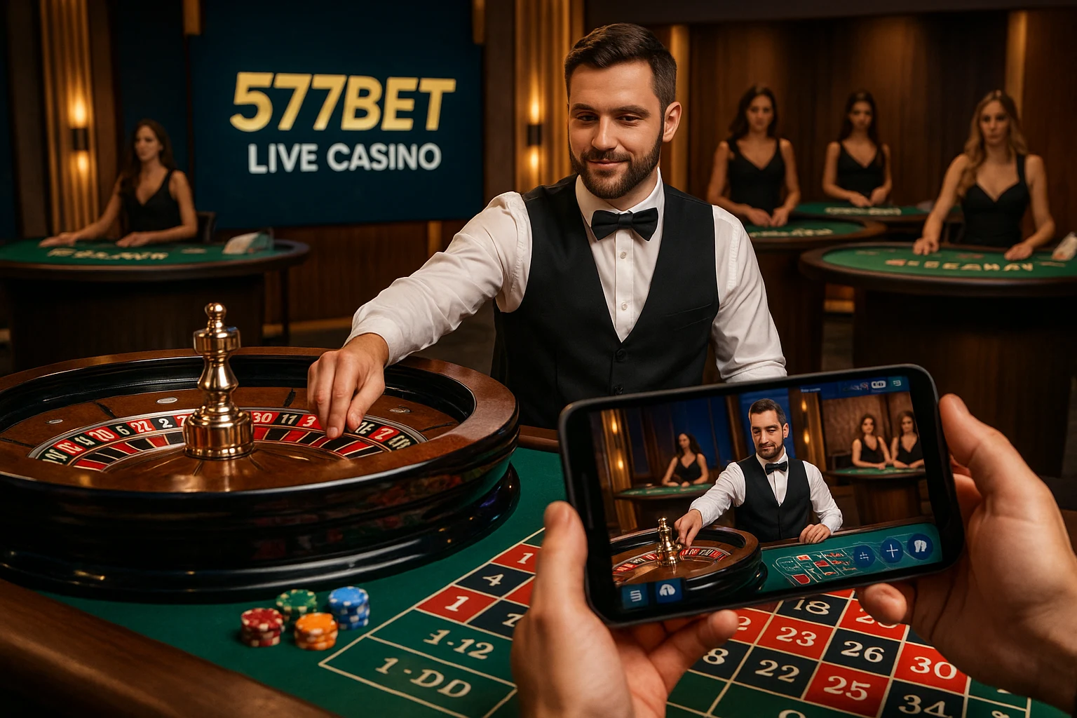 O 577BET Live Casino lança promoções regularmente