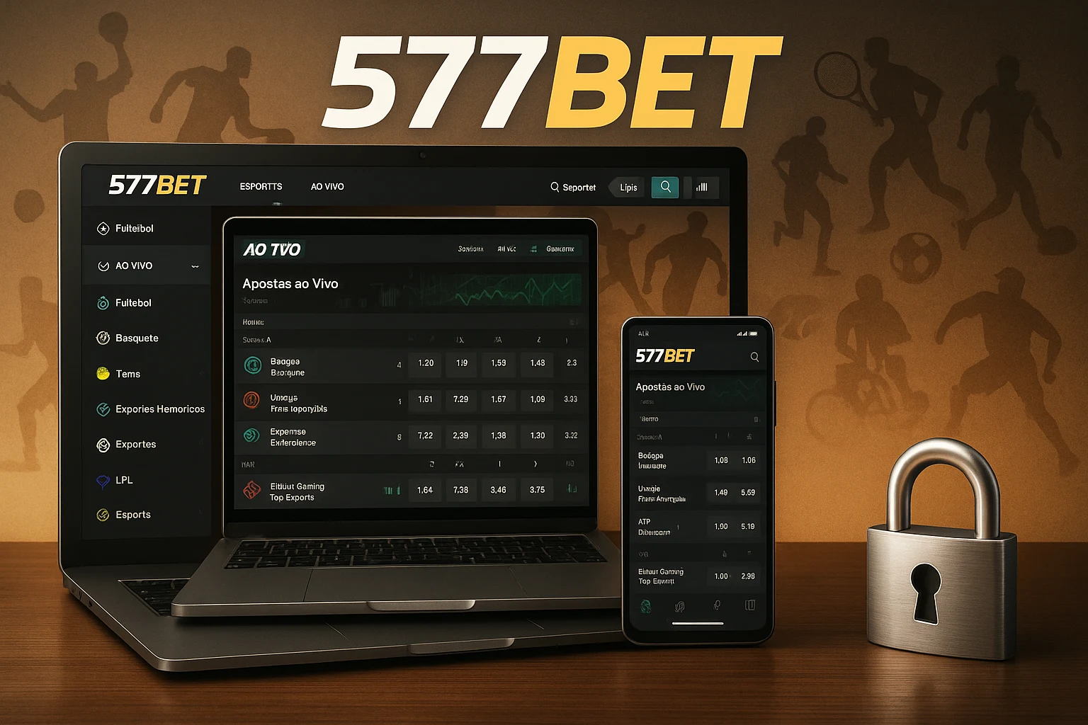 Aposte em apostas esportivas no cassino online 577BET