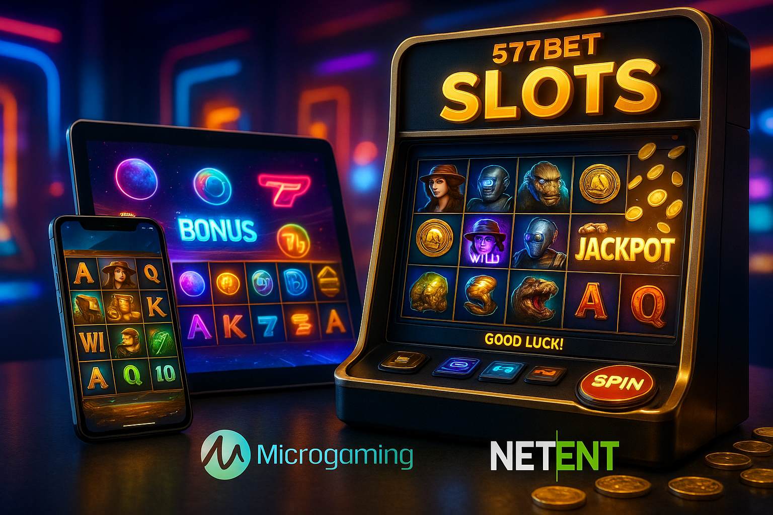 Jogos de Slot no Casino Online 577BET
